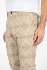 Printed Chino Pants